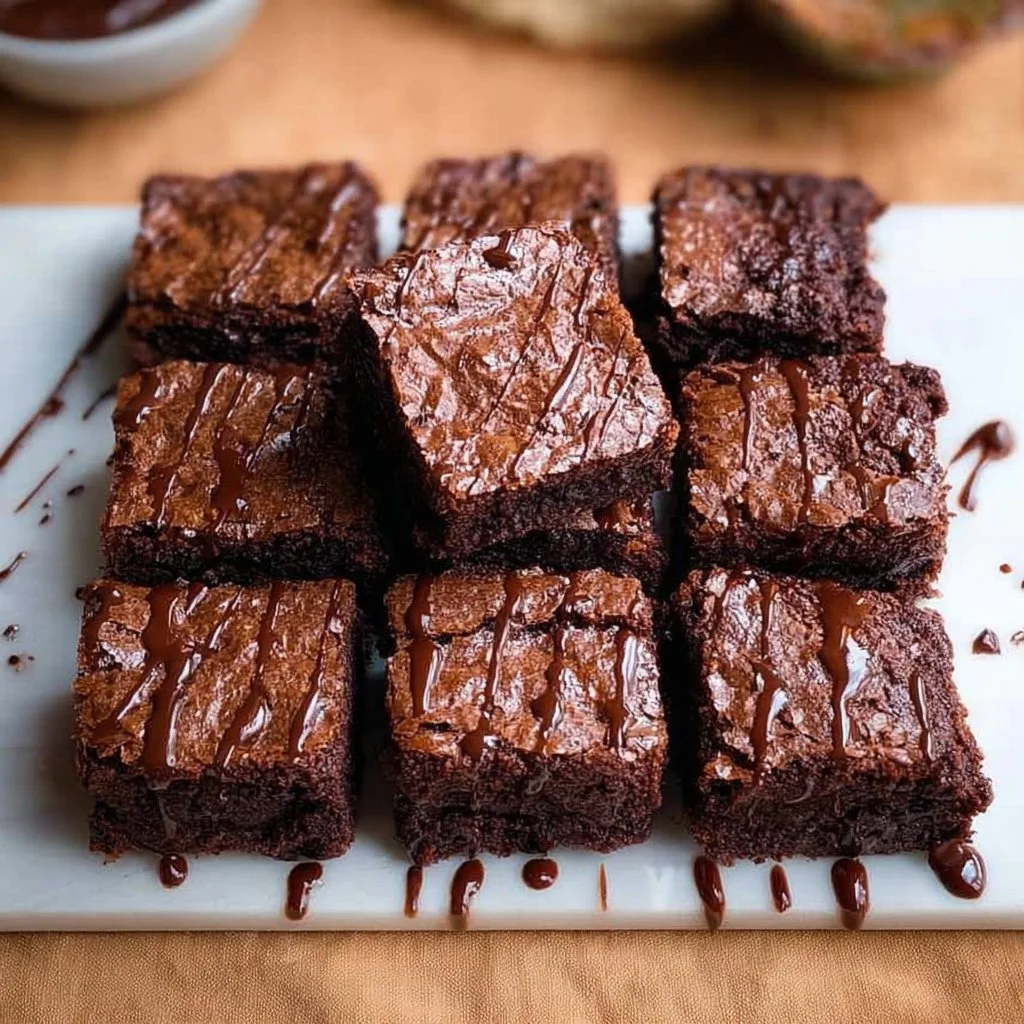 Delicious homemade brownies made with a secret 1-ingredient upgrade.