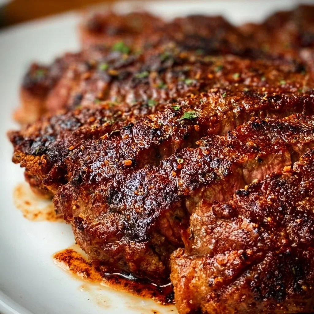 Juicy grilled steak cooked to perfection at the ideal temperature