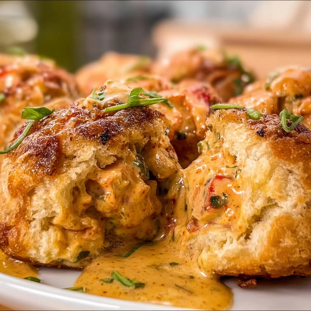 Cajun crawfish pastries with flaky crust and delicious filling