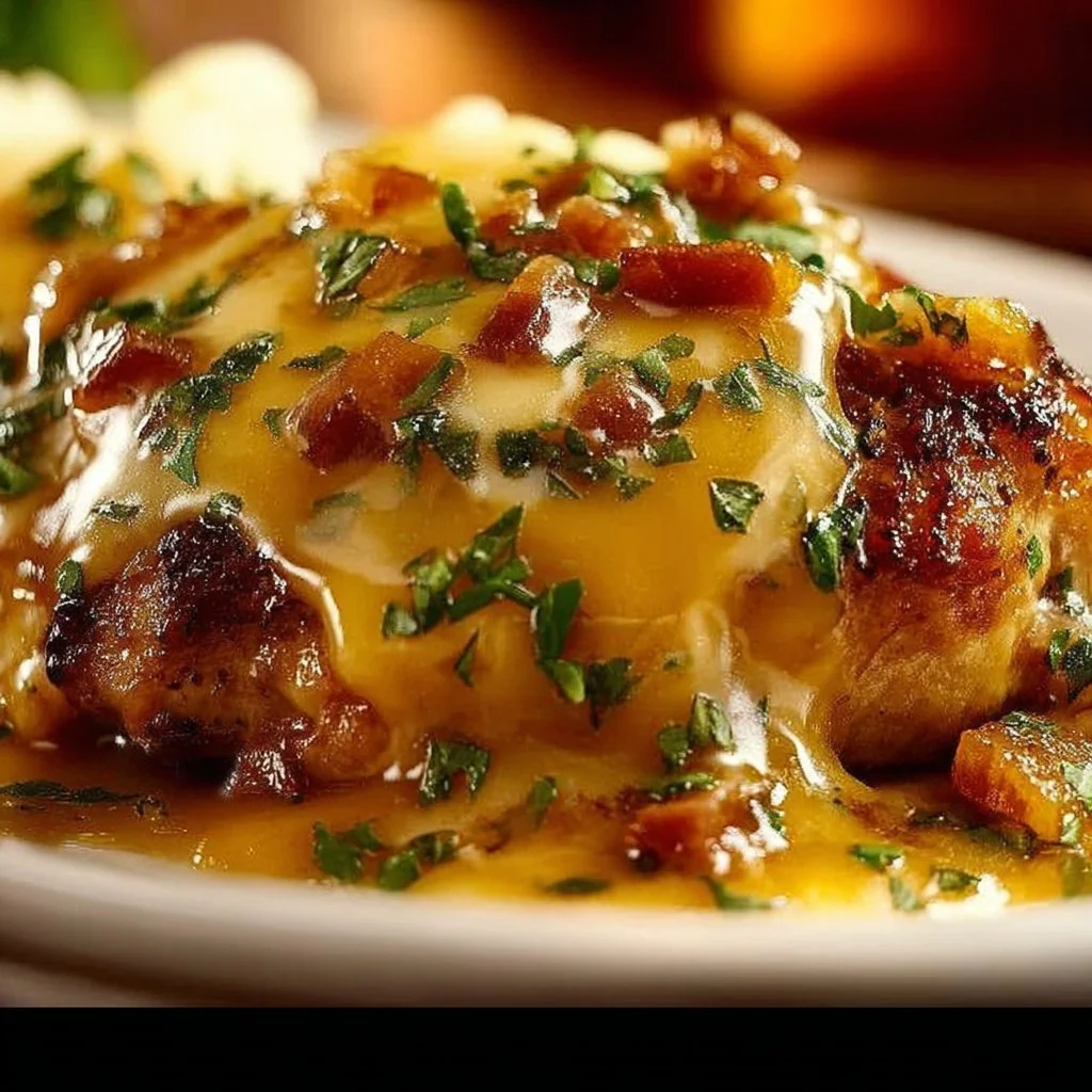 Delicious Easy Texas Roadhouse Smothered Chicken recipe with rich flavors