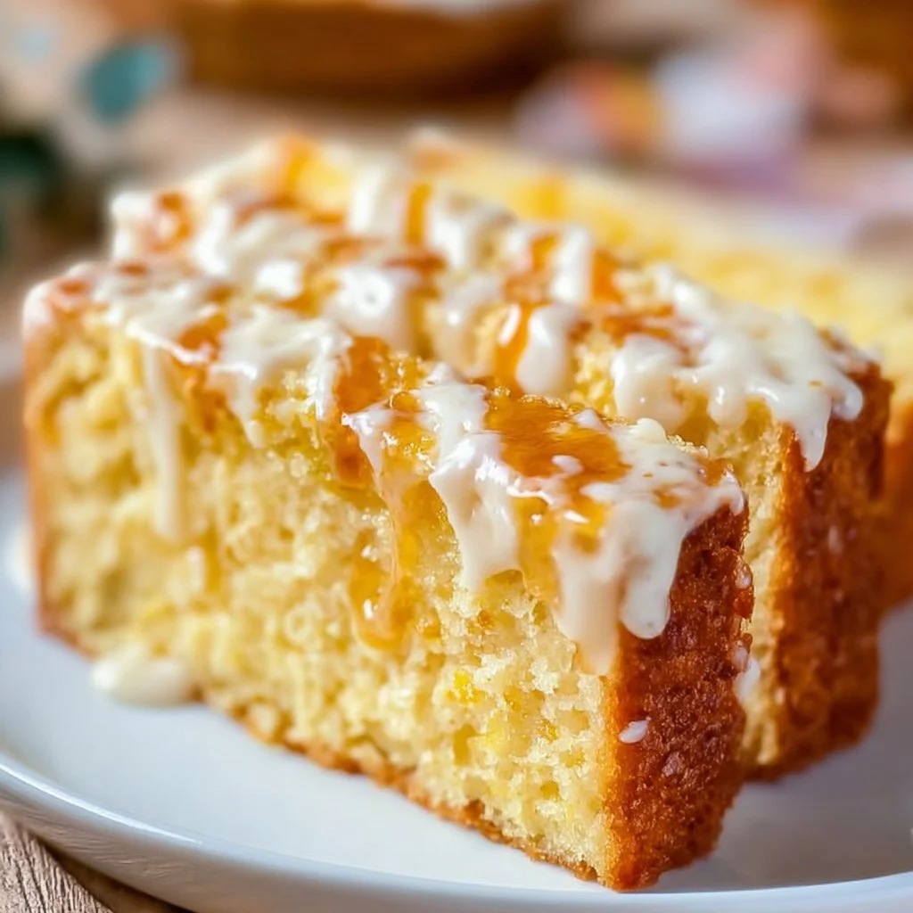Keto dessert lemon bread slice with lemon zest on a plate
