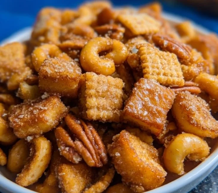 Delicious Cinnamon Sugar French Toast Bites served on a plate