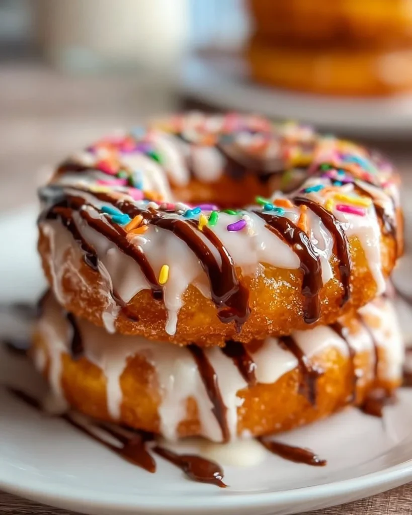 Delicious assortment of homemade vegan donuts with various toppings