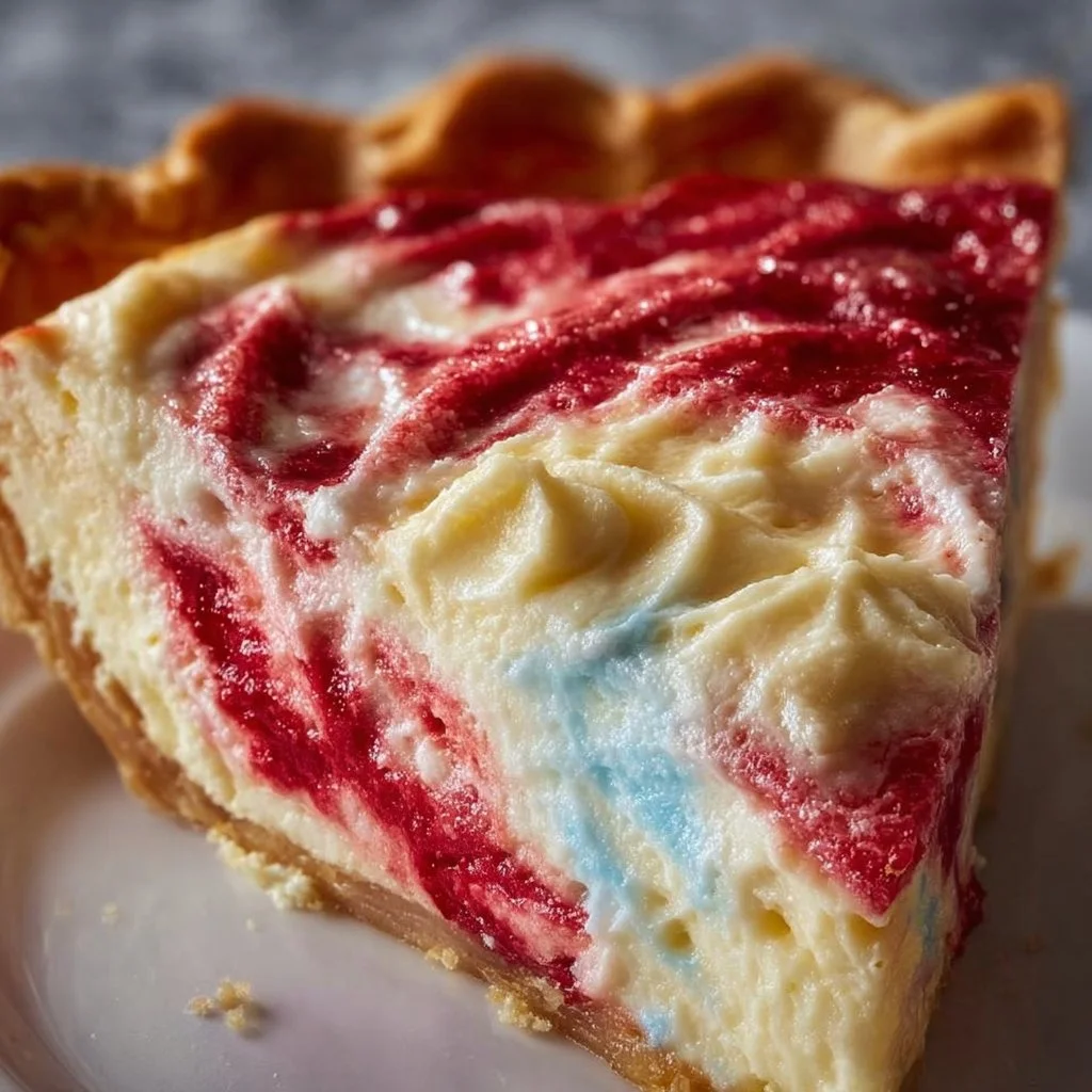 4th of July Swirl Pie
