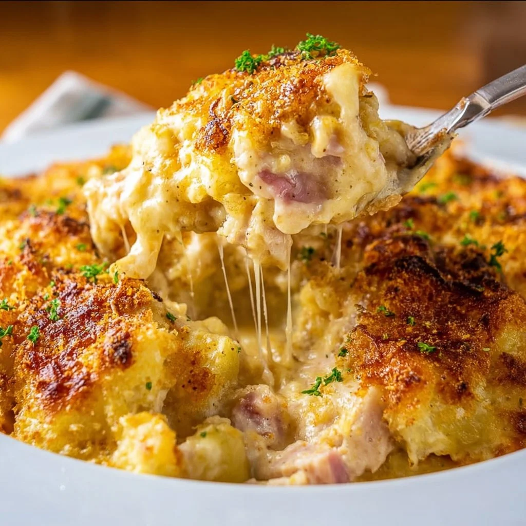 Chicken Cordon Bleu Casserole