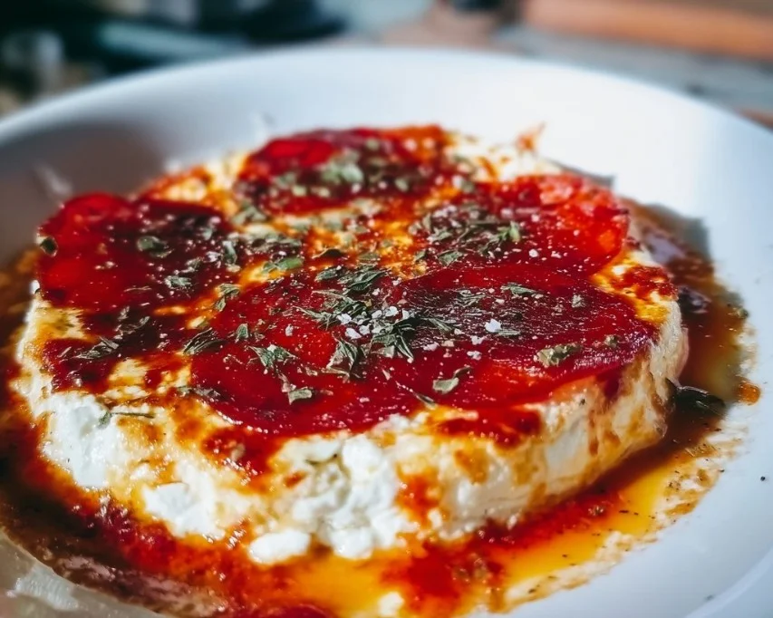 Cottage Cheese Pizza Bowl