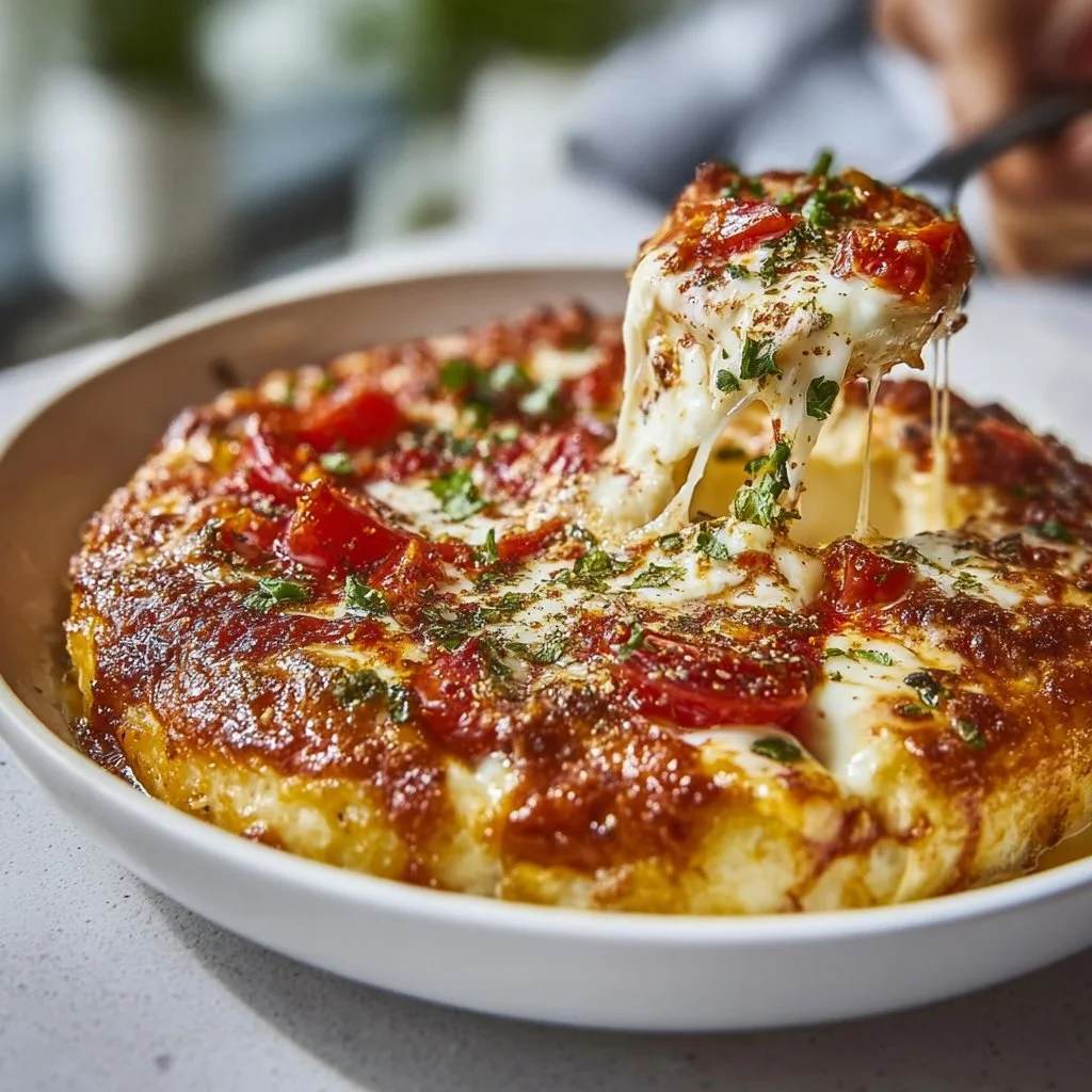Cottage Cheese Pizza Bowl