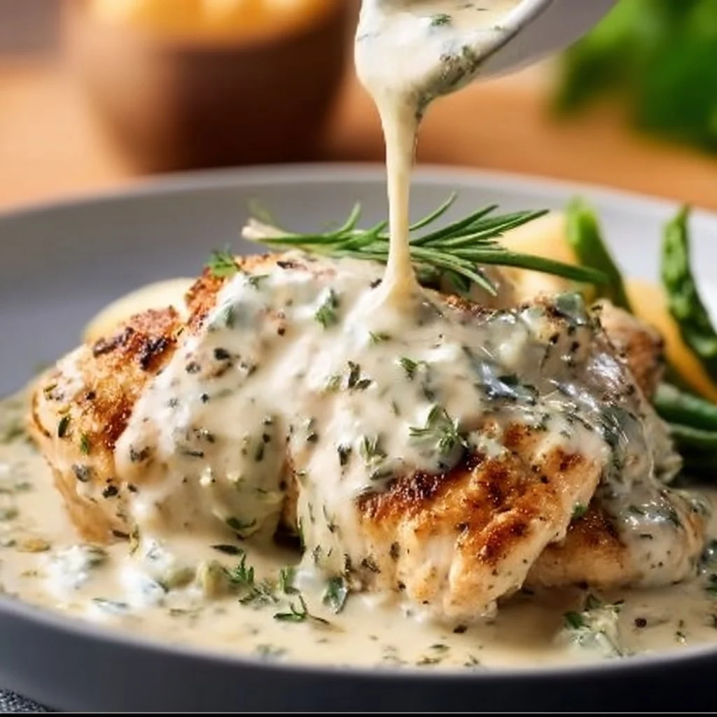 Creamy Garlic Herb Chicken