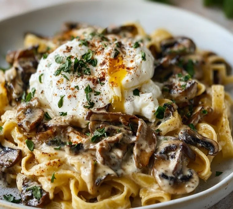 Creamy Mushroom Pasta with Burrata: Your New Dinner Obsession