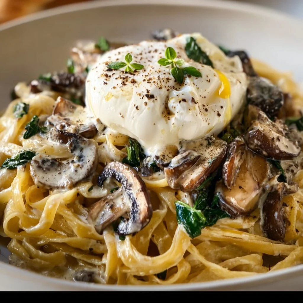 Creamy Mushroom Pasta with Burrata: Your New Dinner Obsession