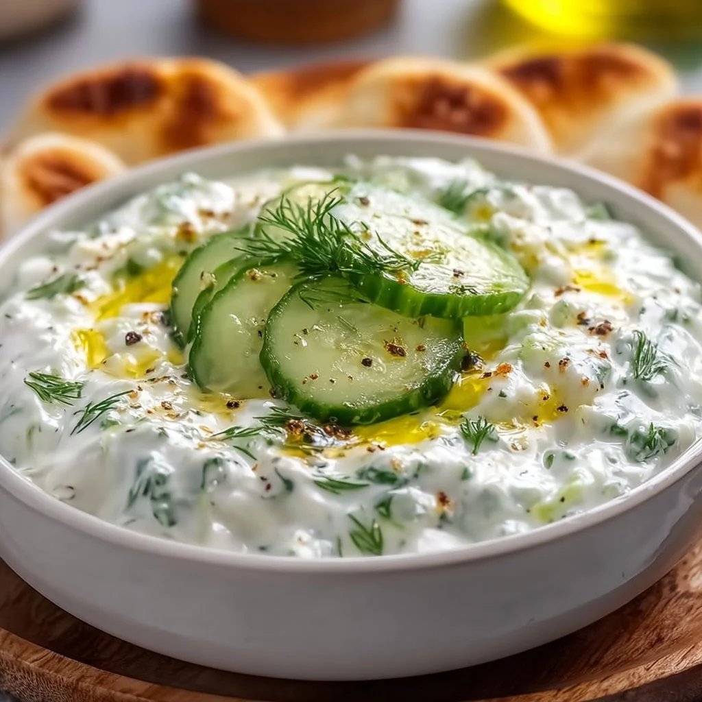 Creamy Refreshing Cucumber Dip
