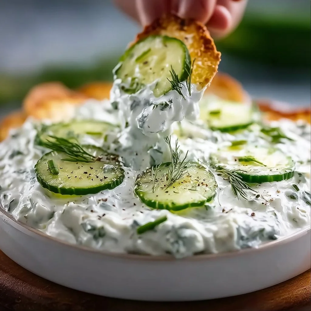 Creamy Refreshing Cucumber Dip