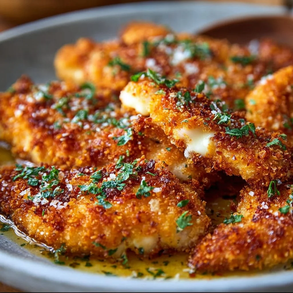 Crispy Baked Panko and Parmesan Chicken