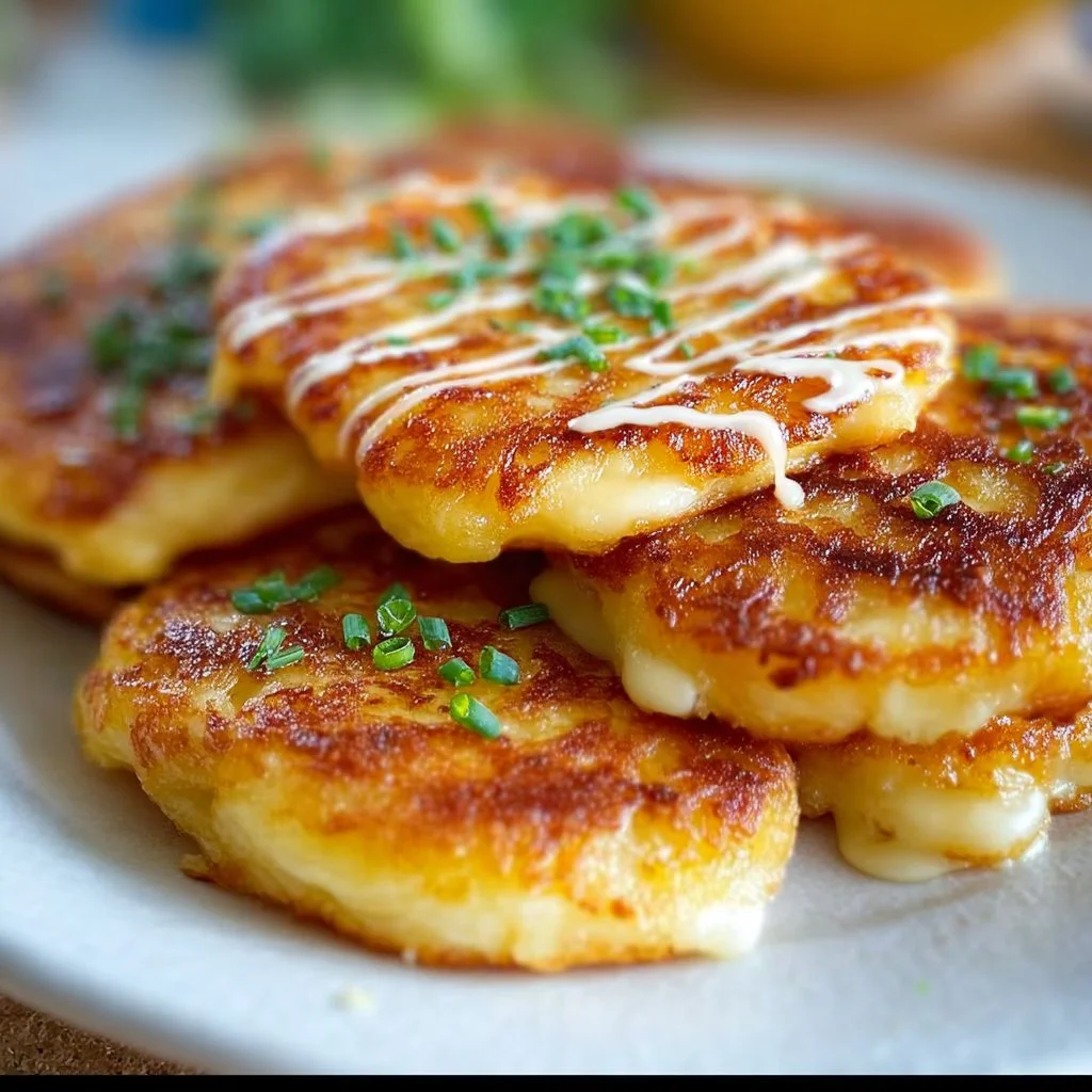 Crispy Korean Cheese Potato Pancakes You&rsquo;ll Crave Daily