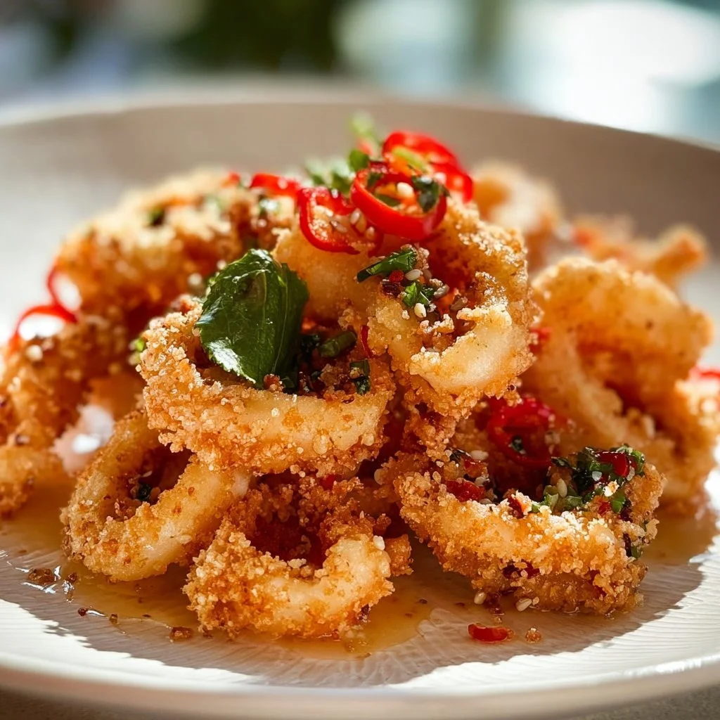 Crispy Salt and Pepper Calamari for Effortless Home Indulgence