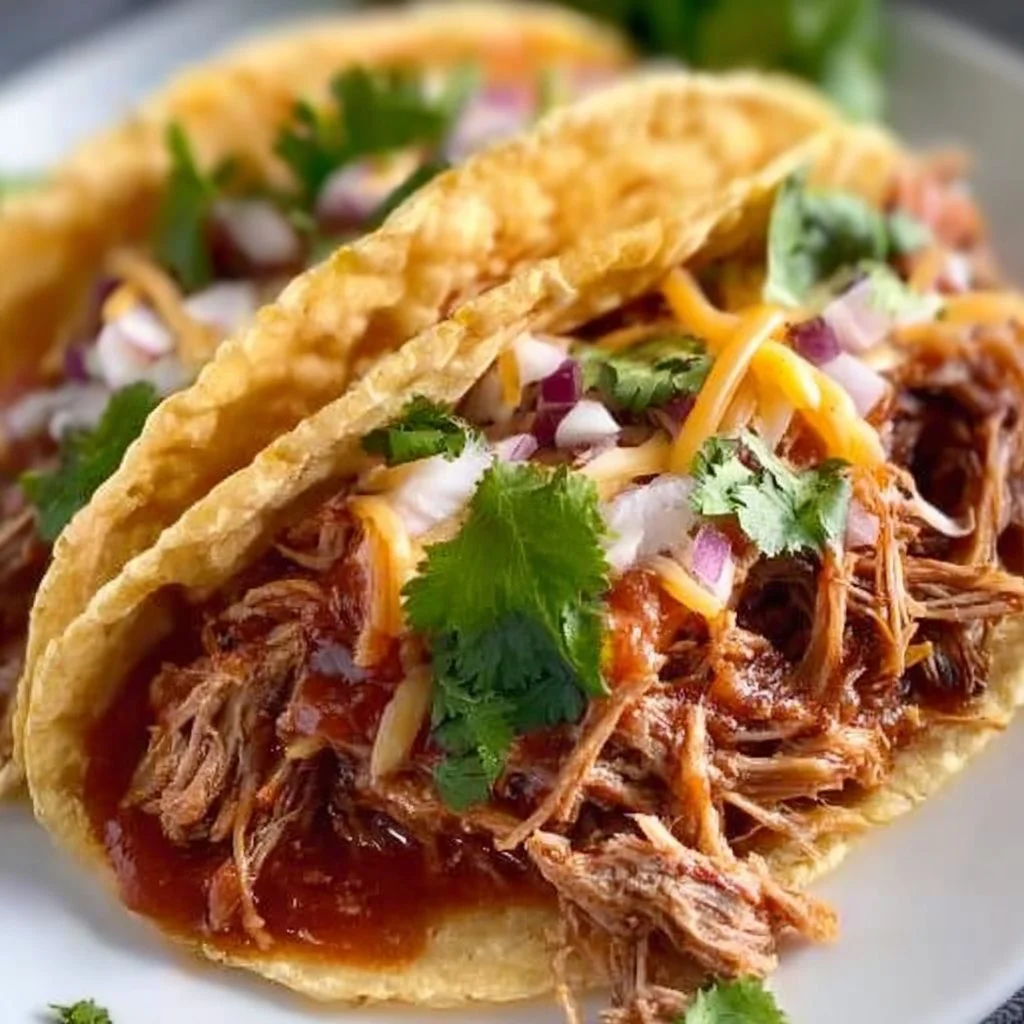 Crock Pot Pulled Pork Tacos