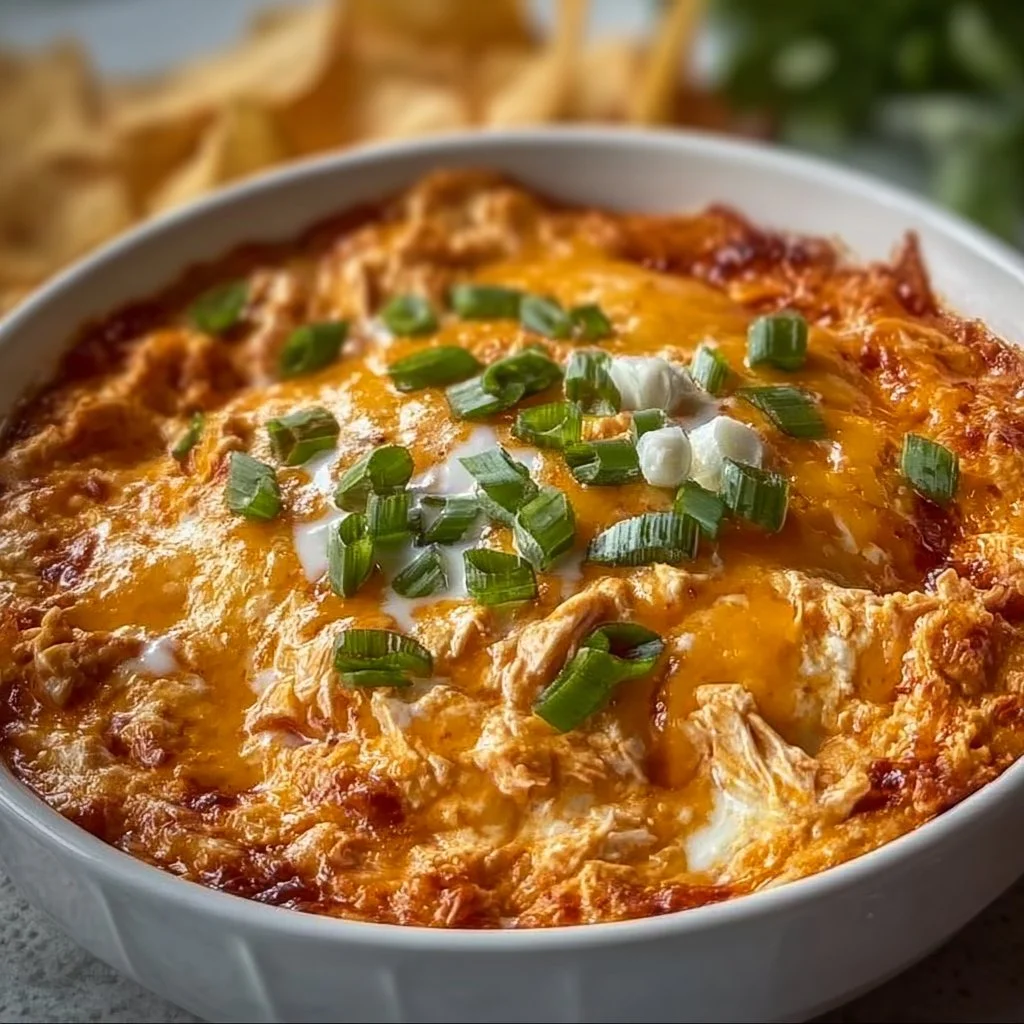 Crockpot Buffalo Chicken Dip