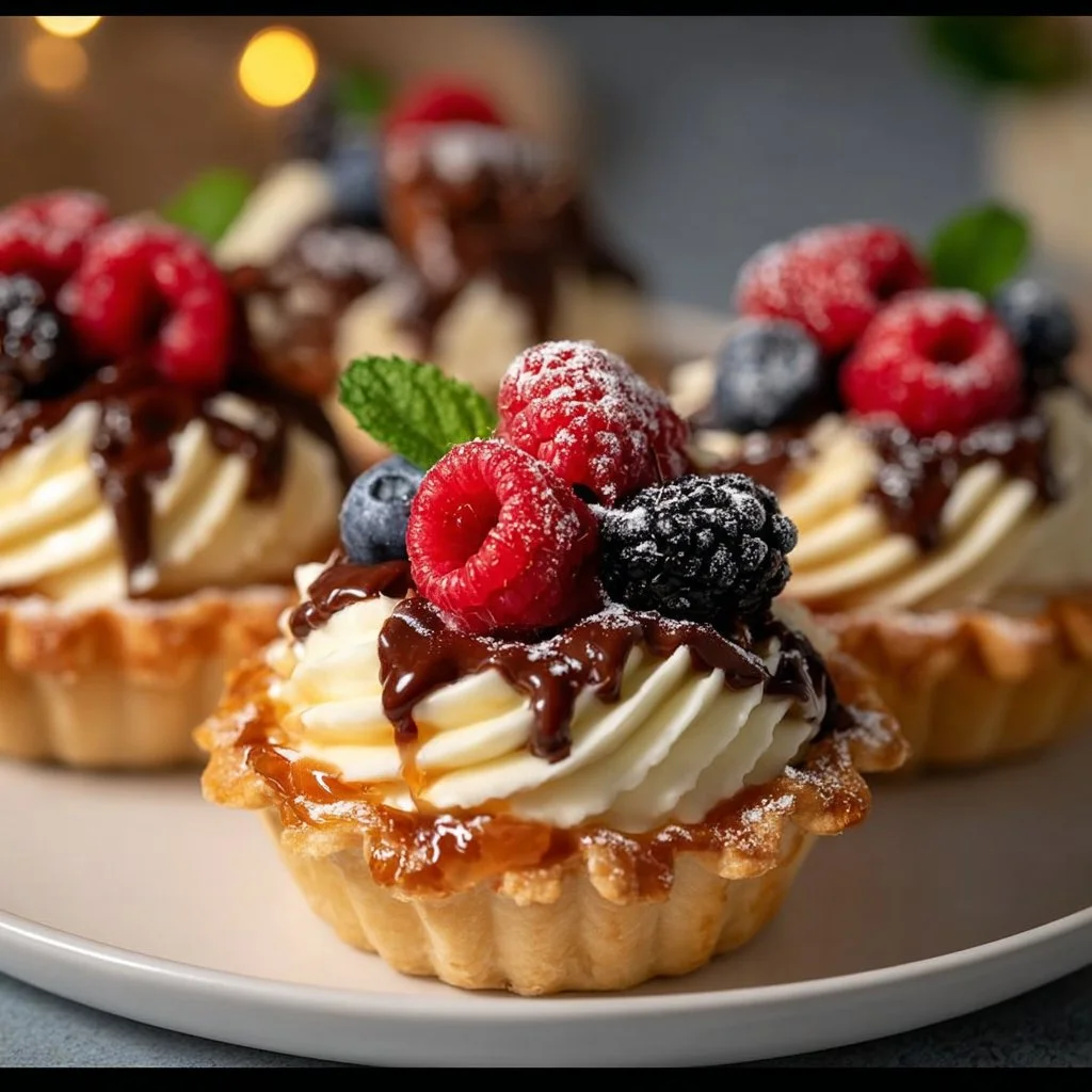 Decadent Mini Cream Pie Cups