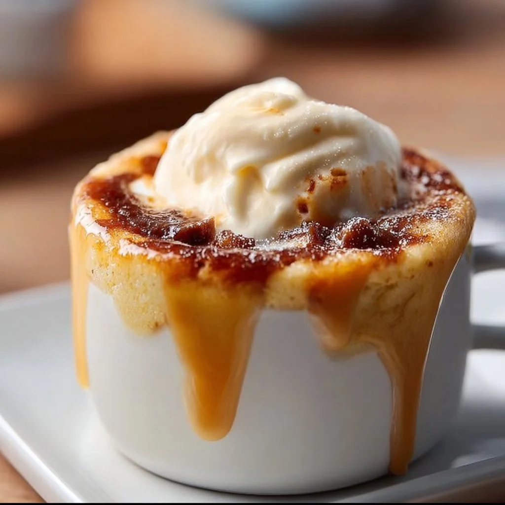 Delicious 1 Minute Mug Pancake in Microwave for Quick Mornings