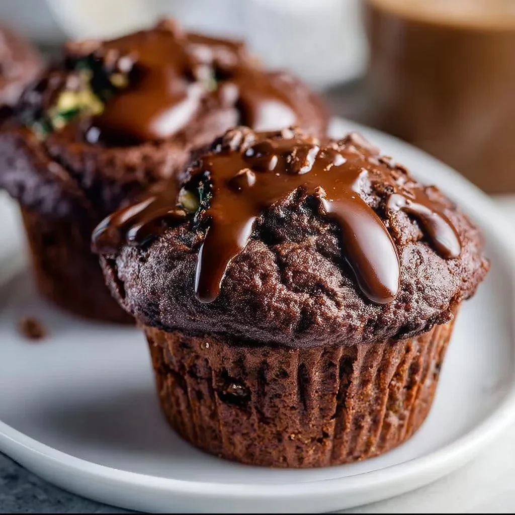 Delicious Chocolate Spinach Muffins That Kids Will Love