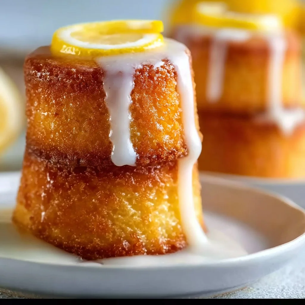 Deliciously Easy Mini Lemon Drizzle Cakes for Sweet Moments