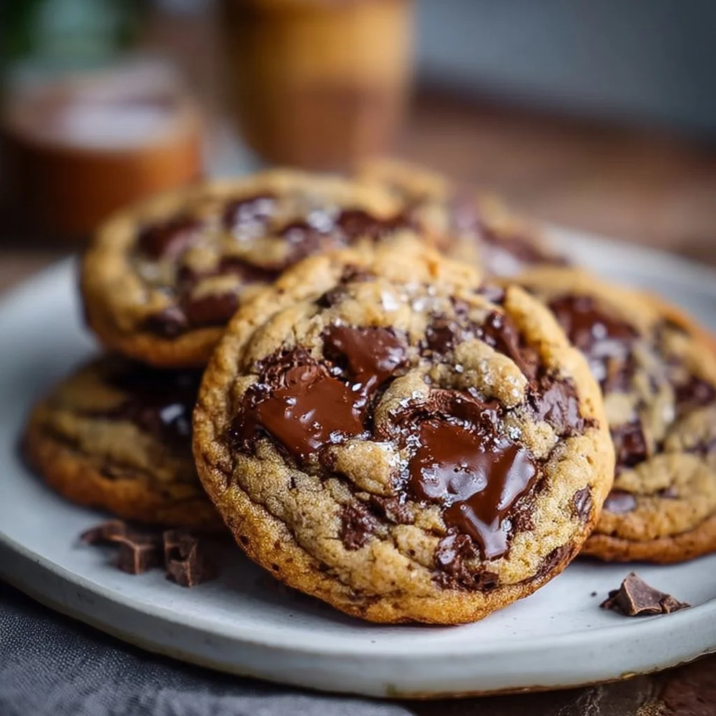 Delicious easy espresso chocolate chip cookies with a rich coffee flavor