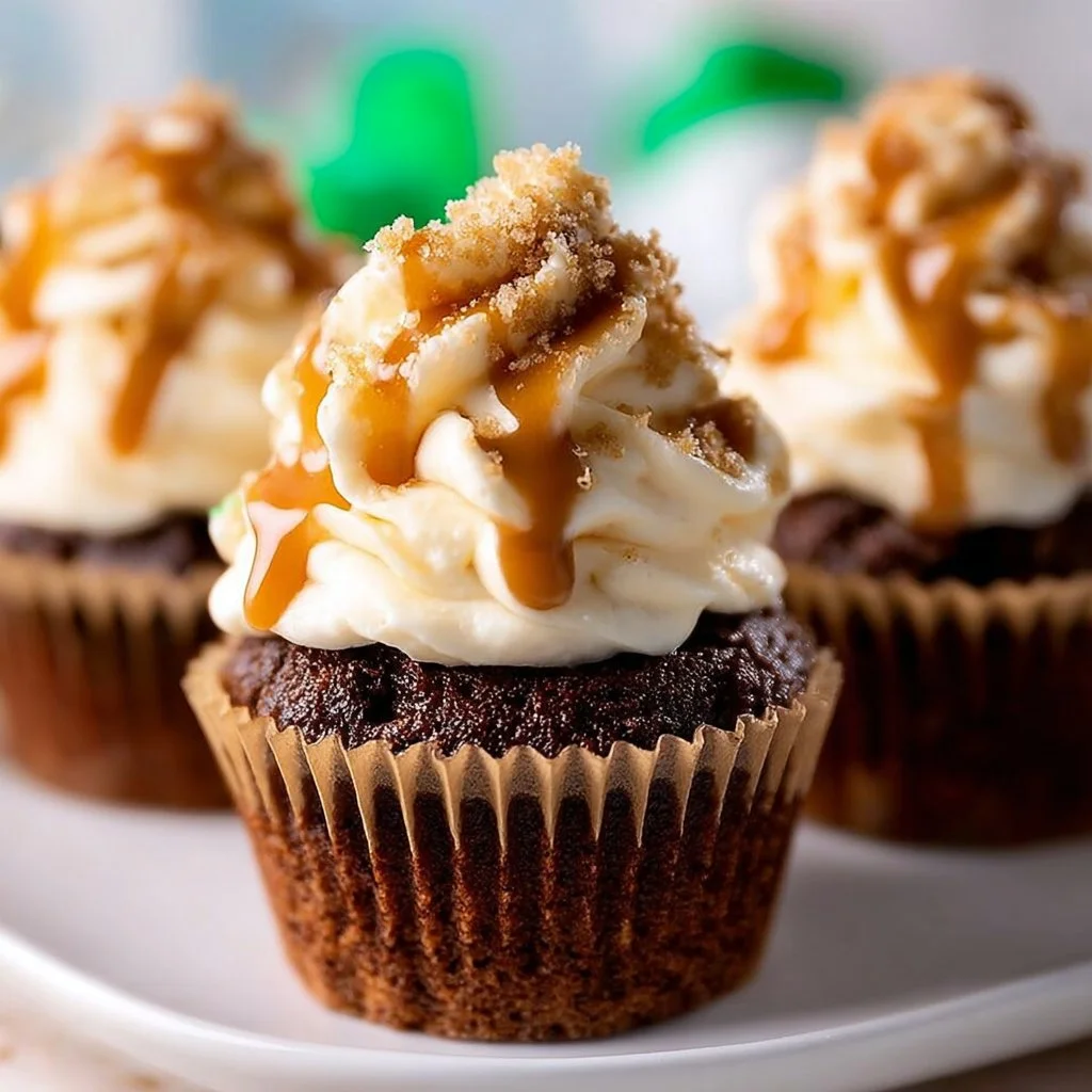 Easy Irish Cupcakes