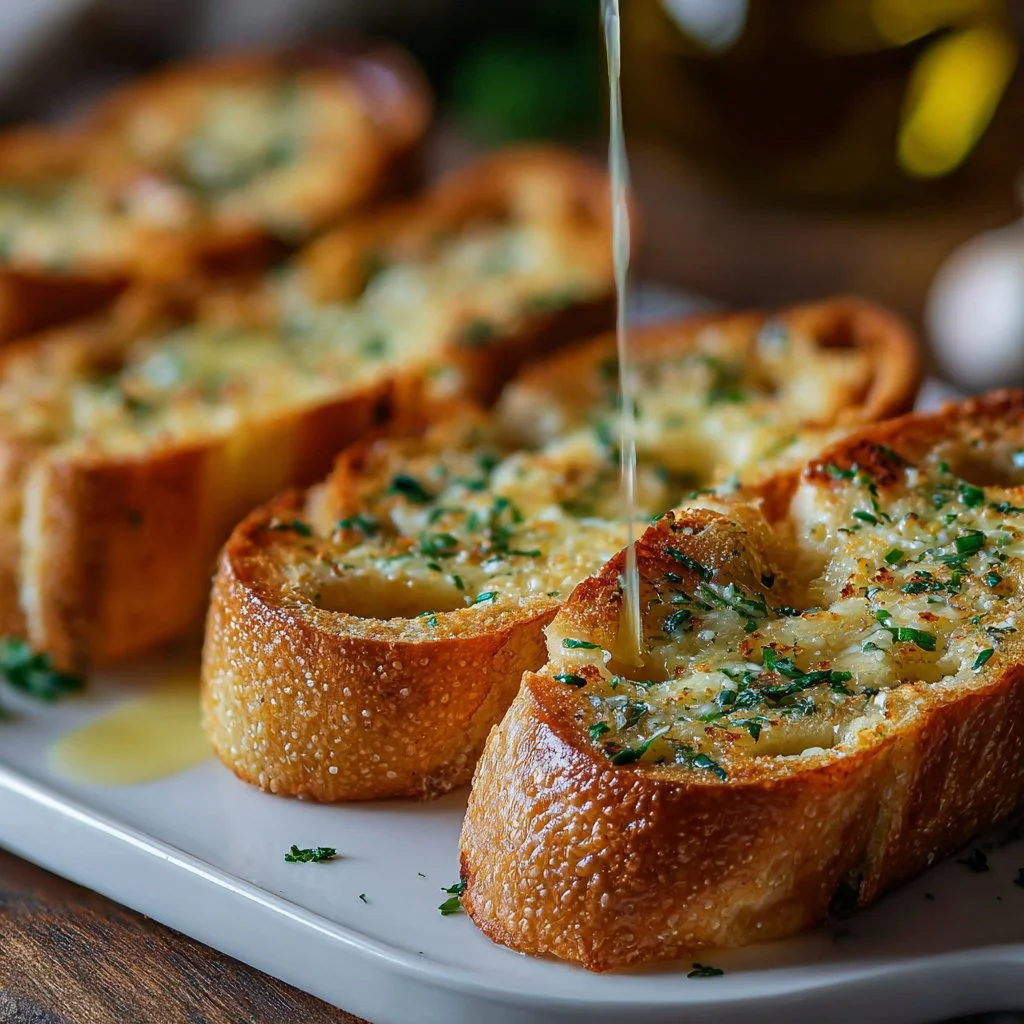 Garlic French Bread with Herb Butter