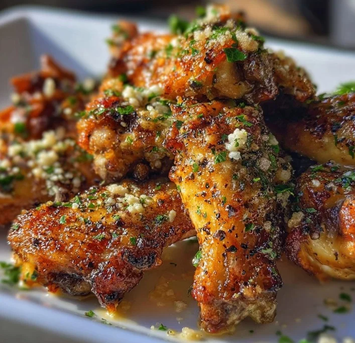 Garlic Parmesan Chicken Wings