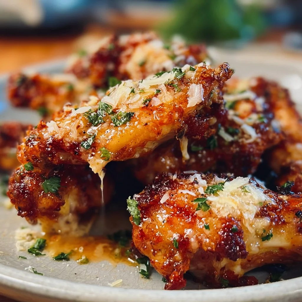 Garlic Parmesan Chicken Wings
