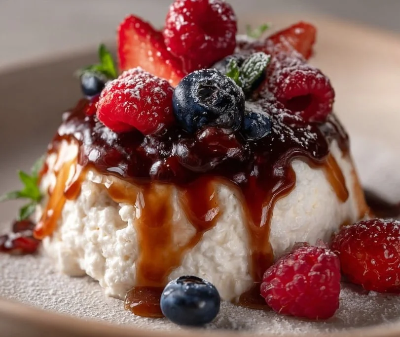 High-Protein Cottage Cheese Berry Dessert