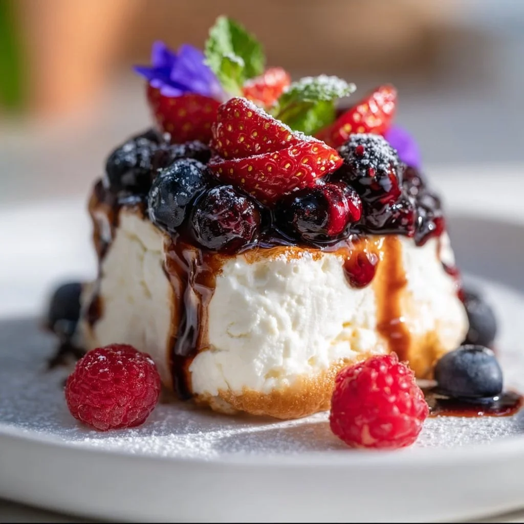 High-Protein Cottage Cheese Berry Dessert