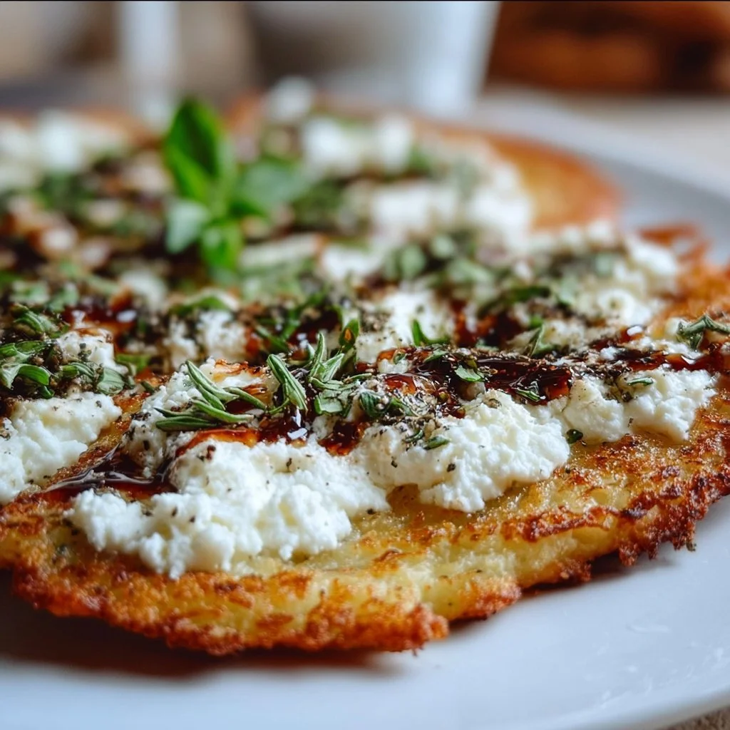 High-Protein Cottage Cheese Flatbread