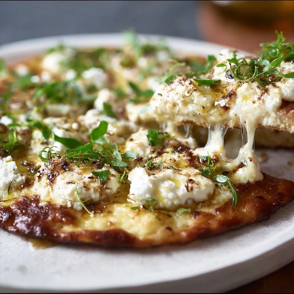 High-Protein Cottage Cheese Flatbread
