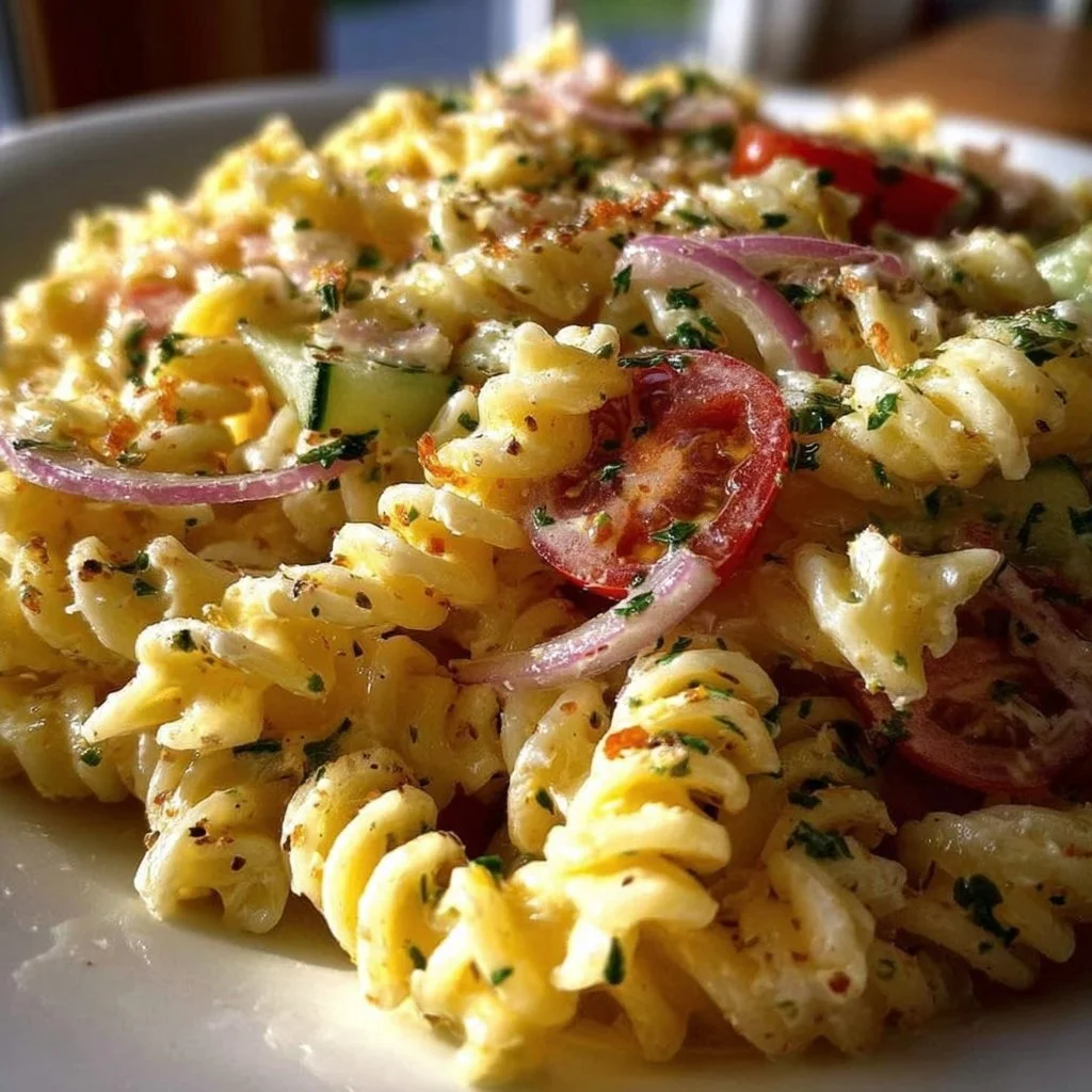 Lemon Dijon Pasta Salad