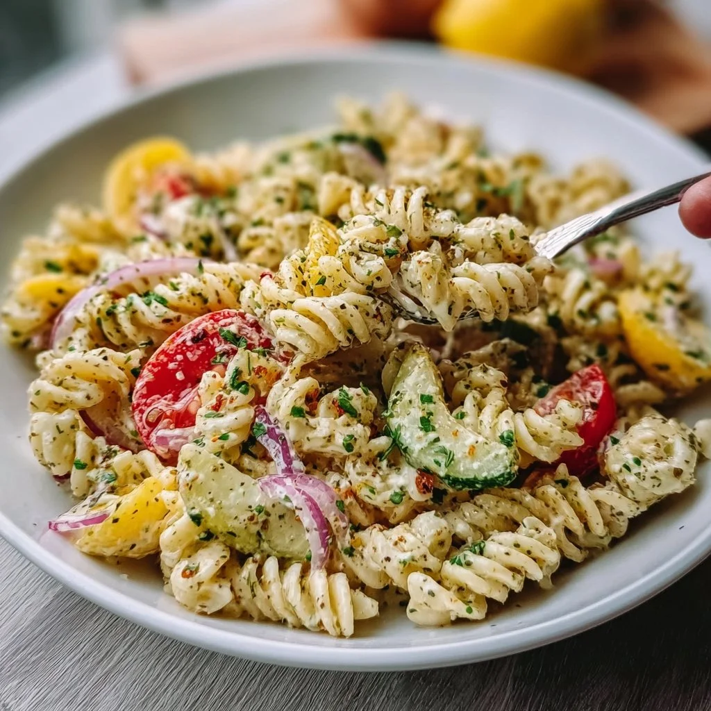 Lemon Dijon Pasta Salad