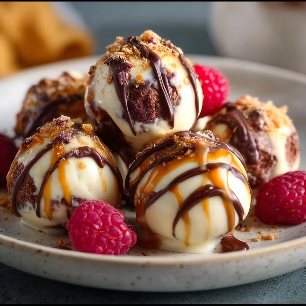 Magic Shell Frozen Yogurt Bites for a delicious and refreshing treat