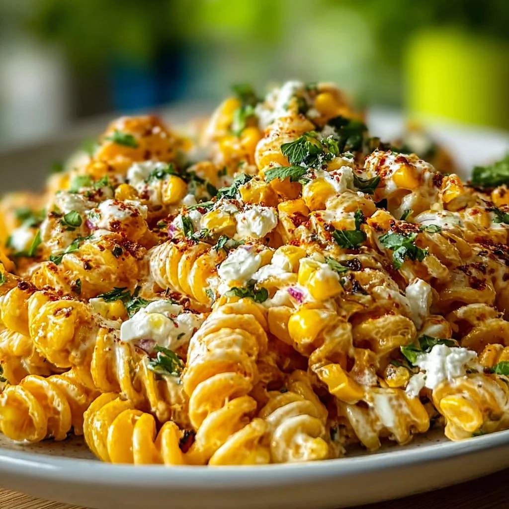 Mexican Street Corn Pasta Salad