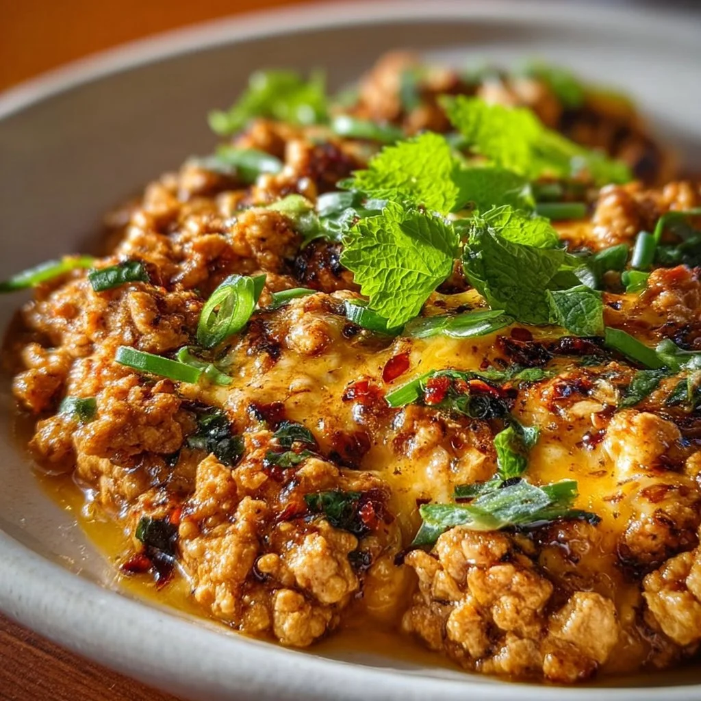 Quick and Easy Ground Chicken Dinner