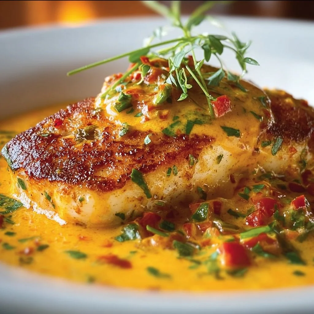 Savor Red Snapper with Creamy Creole Sauce in 30 Minutes