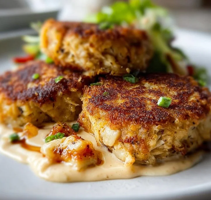 Savory Lion's Mane Crab Cakes for a Delicious Twist