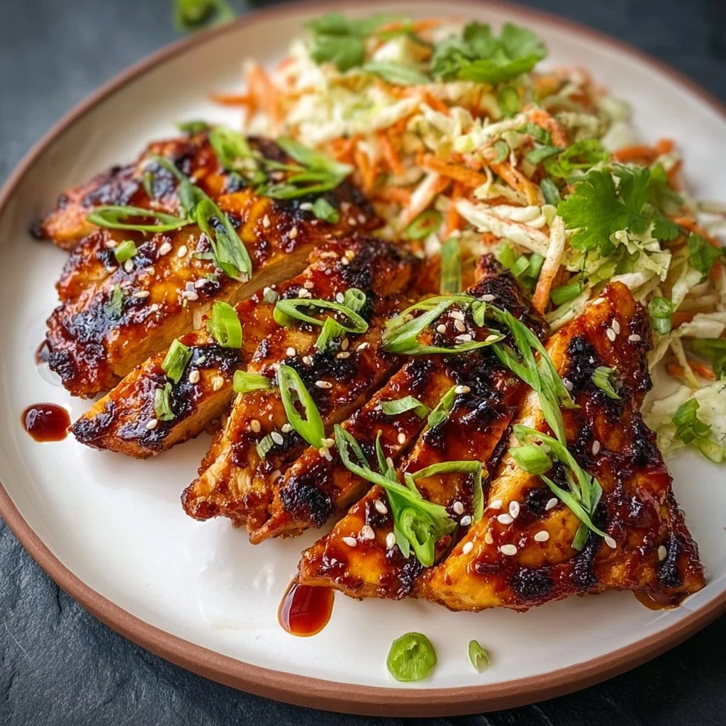 Spicy Grilled Chicken with Korean Gochujang Marinade
