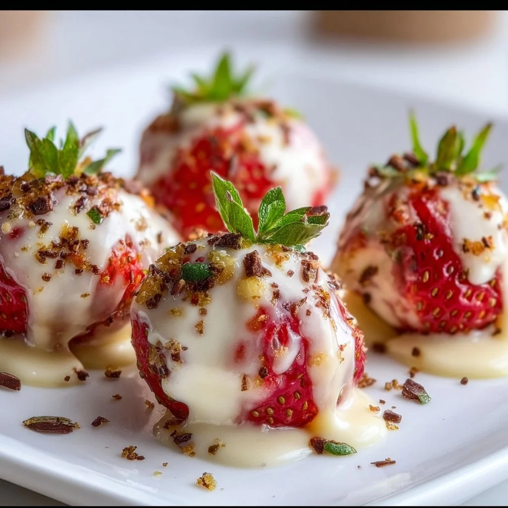 Strawberry Yogurt Bites