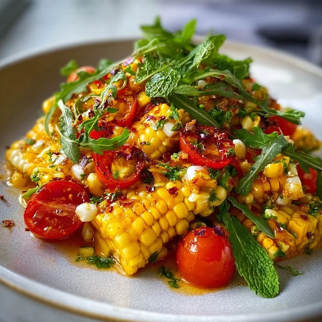 Summer Herb and Corn Salad