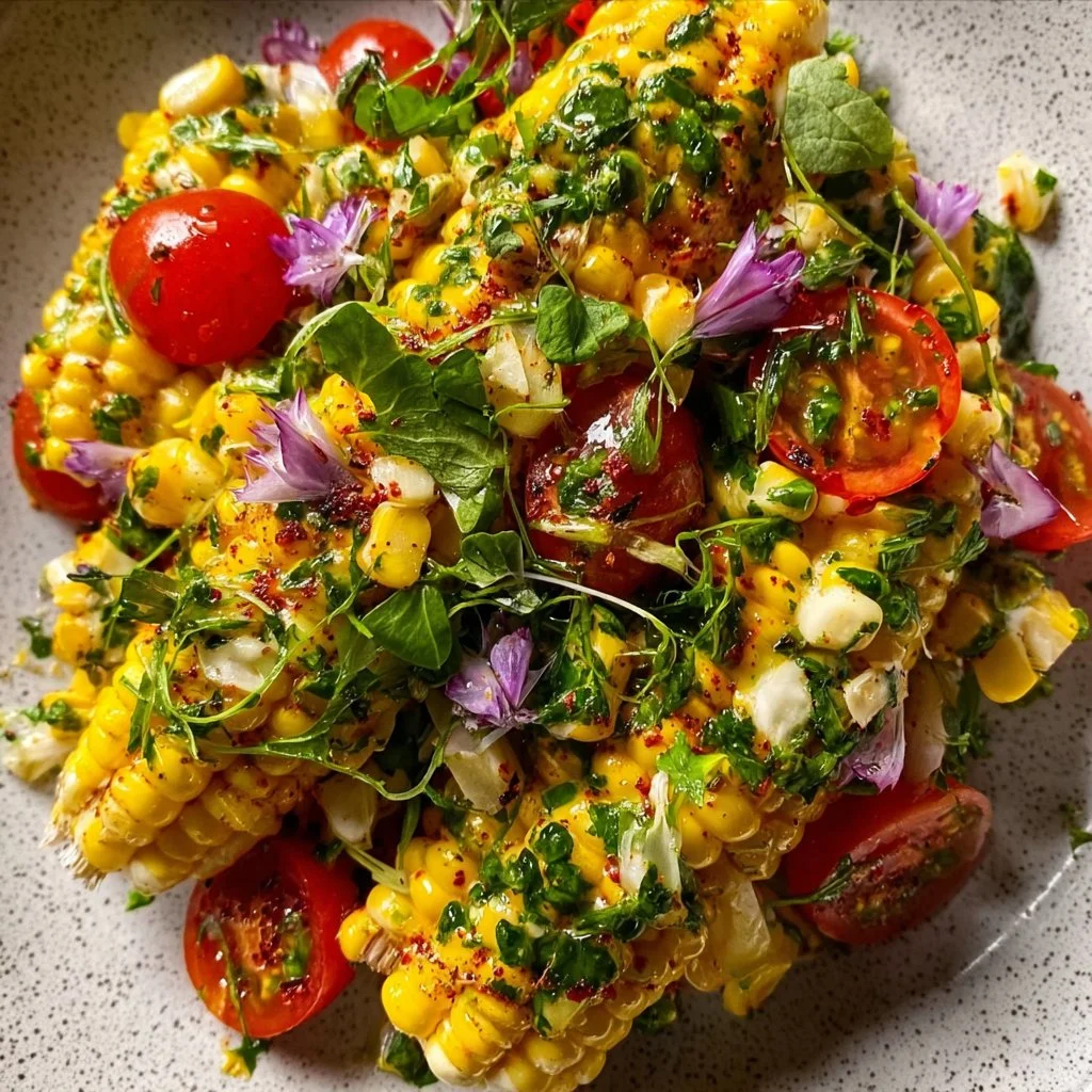 Summer Herb and Corn Salad