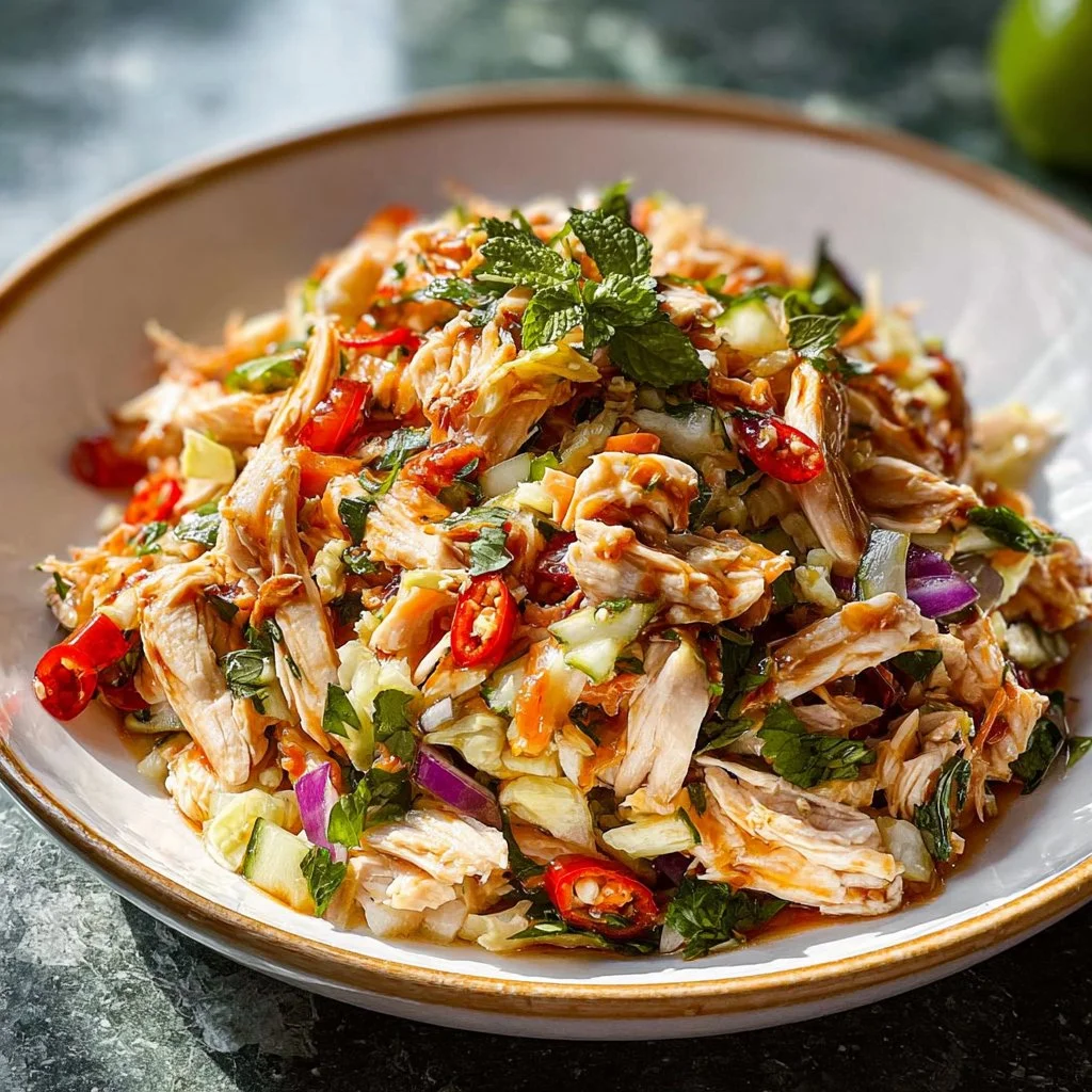 This Thai Chicken Salad Is So Fresh & Irresistible – Don’t Miss Out