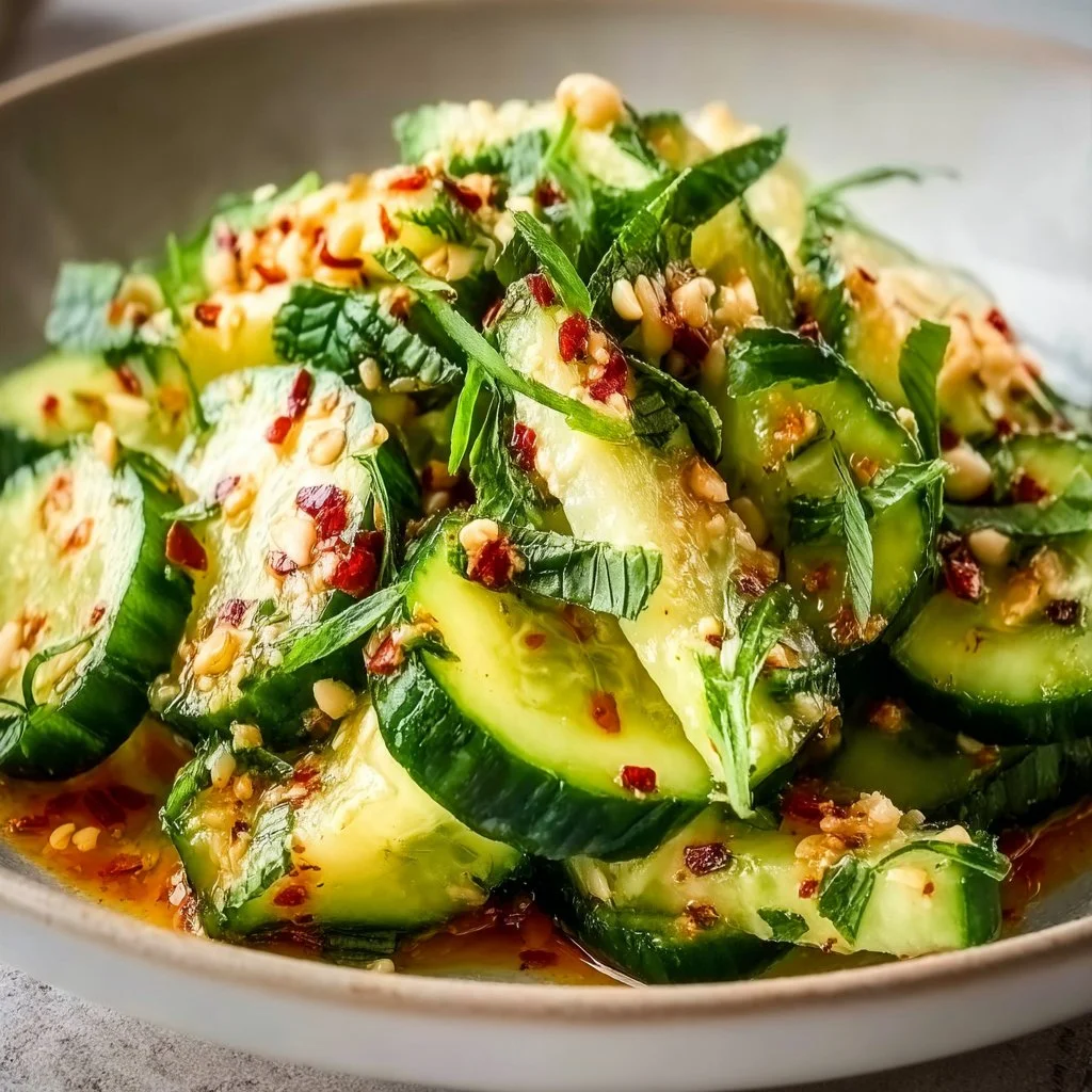 Zesty Asian Cucumber Salad