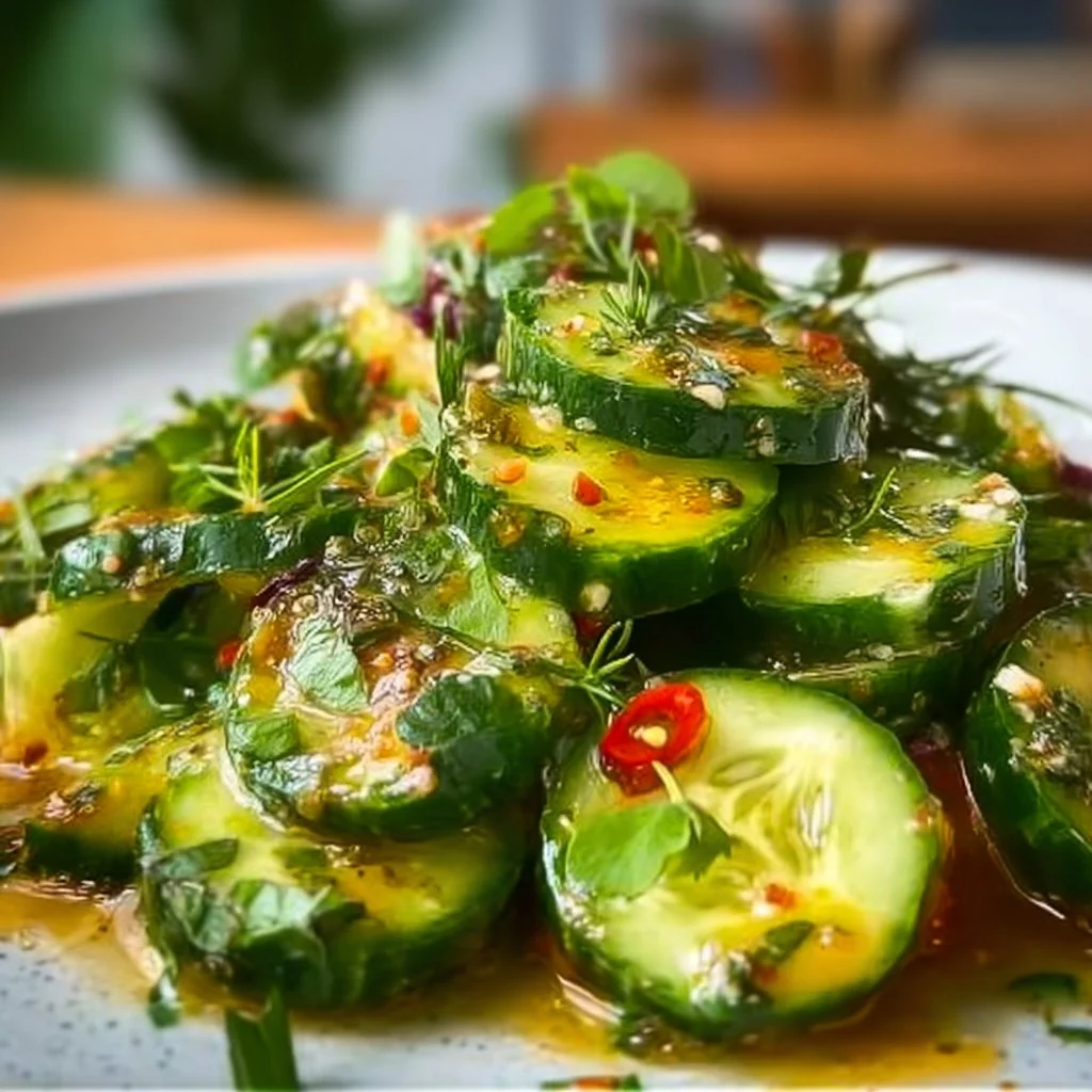 Zesty Cucumber Salad