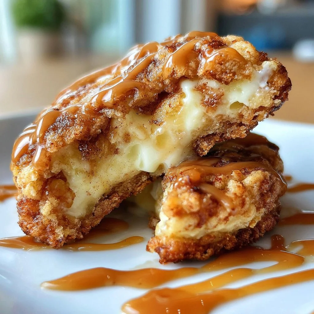 Delicious apple pie cheesecake cookies with a rich, creamy topping and apple filling.