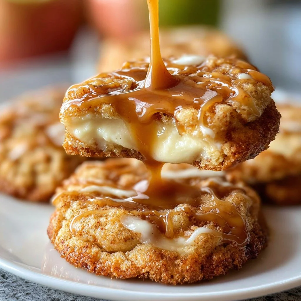 Apple Pie Cheesecake Cookies